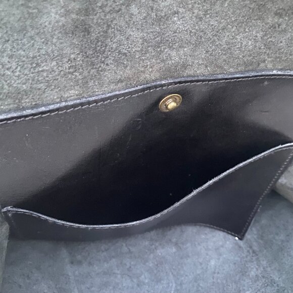 Joji & Co + VEERA Shoulder Bag Handmade Leather Black Messenger Style - Picture 7 of 7